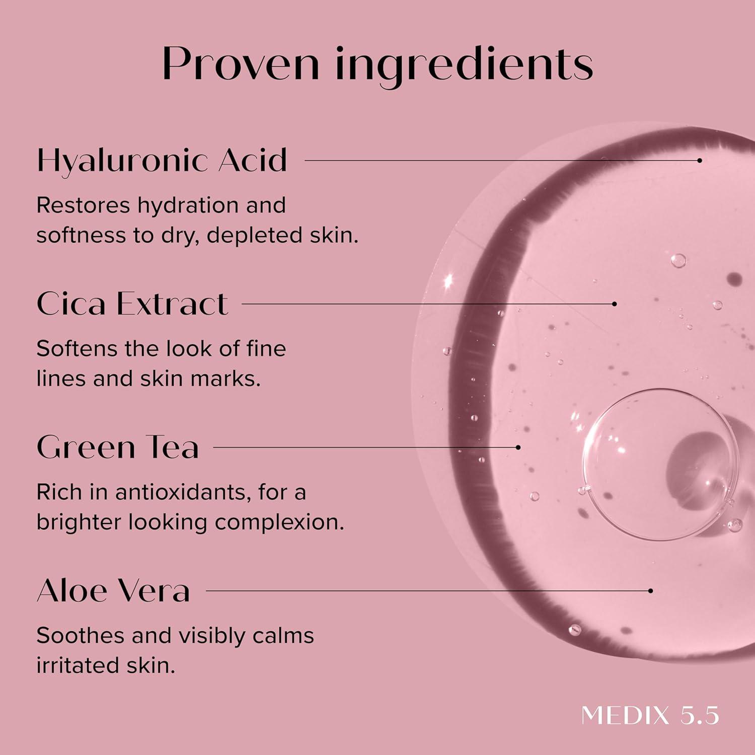 imageMEDIX Fragrance Free Firming Retinol Body Lotion 3 Hyaluronic Acid Serum Booster 2pc Skin Care Set Crepey Skin Care Treatment Anti Aging Body Cream amp Face Moisturizer For Crepe Skin amp Dry SkinRetinol Hyaluronic Booster Bundle
