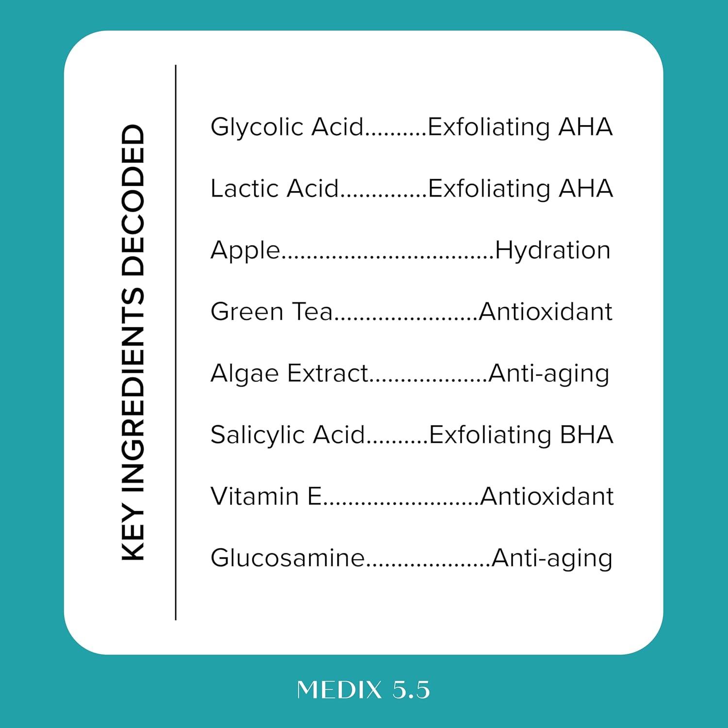 imageMEDIX Fragrance Free Firming Retinol Body Lotion 3 Hyaluronic Acid Serum Booster 2pc Skin Care Set Crepey Skin Care Treatment Anti Aging Body Cream amp Face Moisturizer For Crepe Skin amp Dry Skin10 AHA Renew Exfoliating Booster
