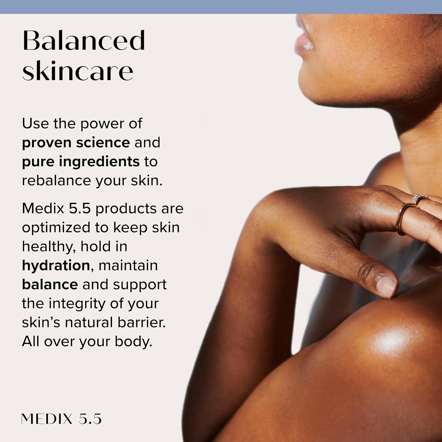 imageMEDIX Anti Aging Skin Care 3PC Set Retinol Body Cream Exfoliating AHA Glycolic Acid Foaming Face amp Body Wash Vitamin F Booster Serum Wash Treat Hydrate Skincare Set8 Niacinamide Brightening Lotion
