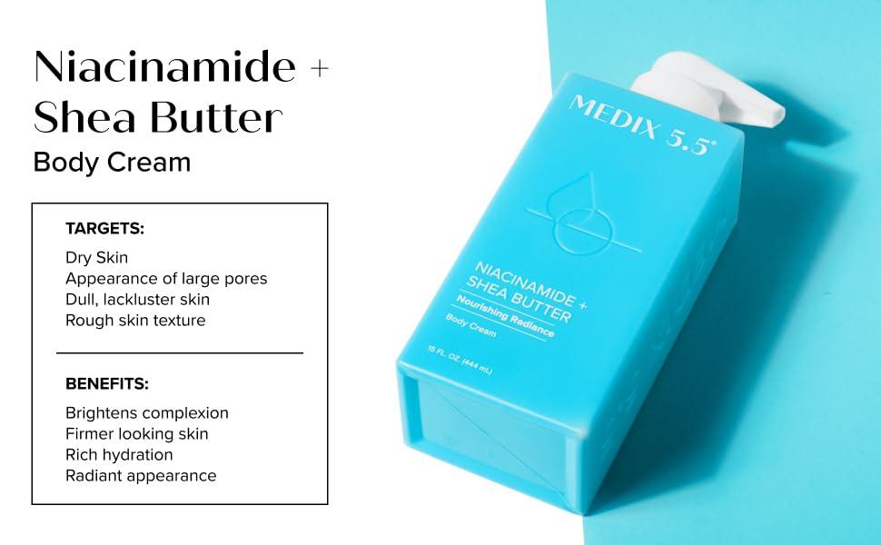 imageMEDIX Anti Aging Skin Care 3PC Set Retinol Body Cream Exfoliating AHA Glycolic Acid Foaming Face amp Body Wash Vitamin F Booster Serum Wash Treat Hydrate Skincare Set8 Niacinamide Brightening Lotion