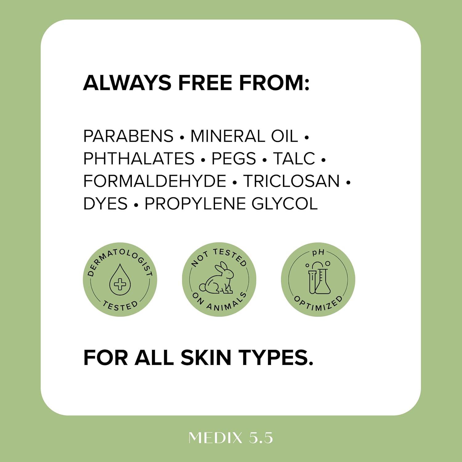 imageMEDIX Anti Aging Skin Care 3PC Set Retinol Body Cream Exfoliating AHA Glycolic Acid Foaming Face amp Body Wash Vitamin F Booster Serum Wash Treat Hydrate Skincare Set6 Coconut Oil Manuka Honey Cream