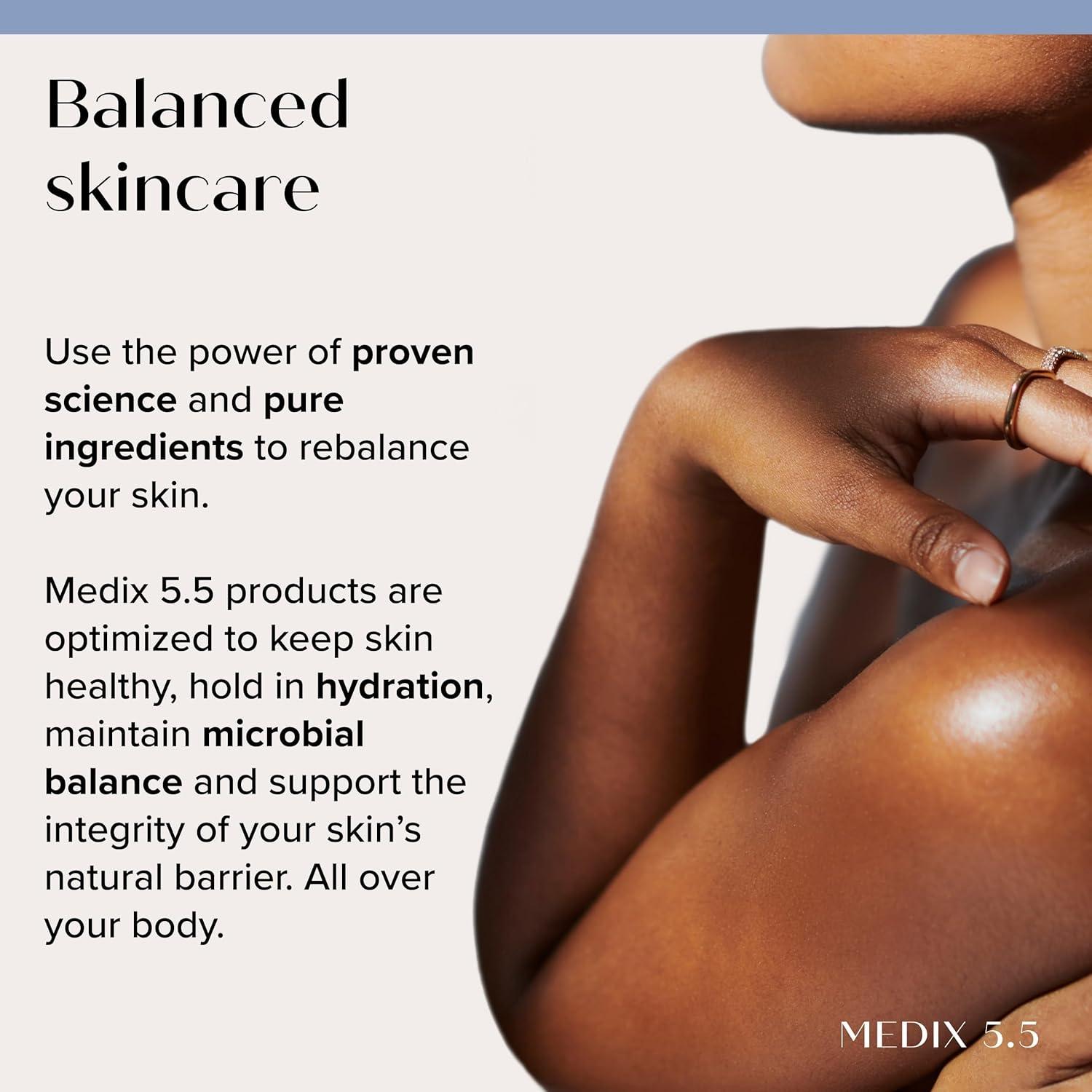 imageMEDIX Anti Aging Skin Care 3PC Set Retinol Body Cream Exfoliating AHA Glycolic Acid Foaming Face amp Body Wash Vitamin F Booster Serum Wash Treat Hydrate Skincare Set2 FragranceFree Retinol Cream