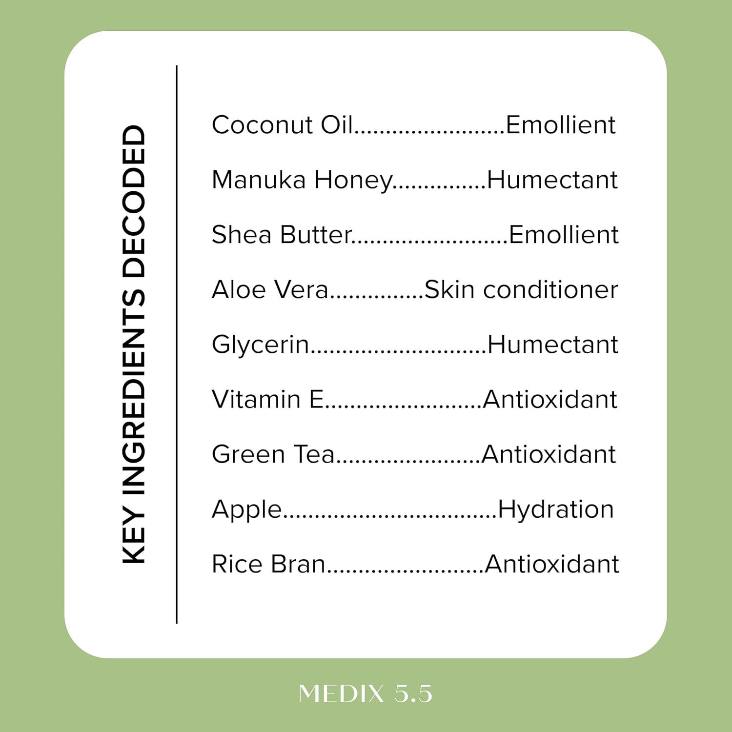 imageMedix 55 Brightening Vitamin C Cream Coconut Oil Moisturizer Skin Care Set Body Cream amp Face Lotion Bundle Firming Body Lotion Set For Women Crepey Skin Treatment Wrinkles Cellulite 2PC