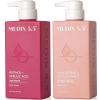 MEDIX Anti Aging Skin Care 3PC Set | Retinol Body Cream + Exfoliating AHA Glycolic Acid Foaming Face & Body Wash + Vitamin F Booster Serum, Wash + Treat + Hydrate Skincare Set(Retinol + Hyaluronic Acid Cream)